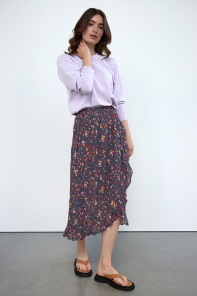 WBLLIZZ STELLA WRP MIDI SKIRT