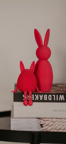 3D-Kaninchen – modern & minimalistisch
