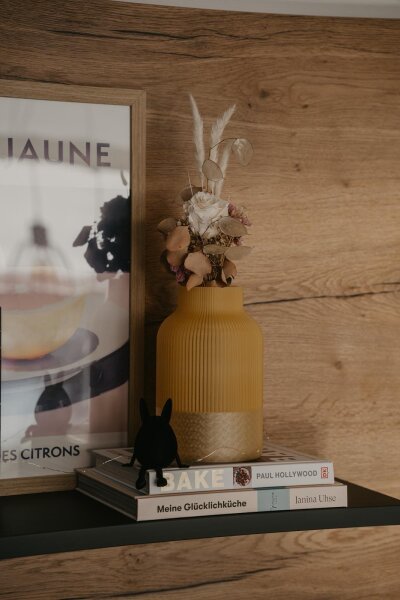 3D-Japandi-Vase – modern & minimalistisch