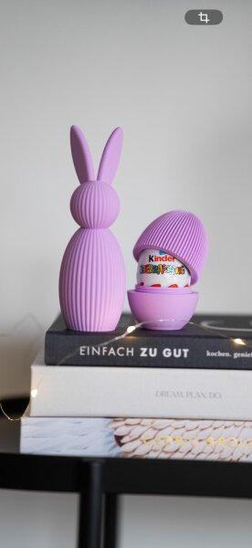 Osterei mit Schraubverschluss – modern & verspielt